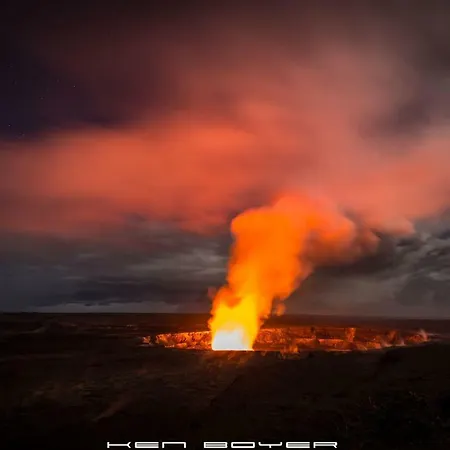 'Ama'U Lani Cottage Volcano Exterior photo
